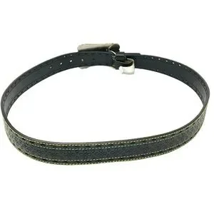 John Deere women\'s Black Embossed Leather Belt with Rhinestone Buckle sz XL NWOT John Deere | Accessories | John Deere Womens Black Embossed  main image 2